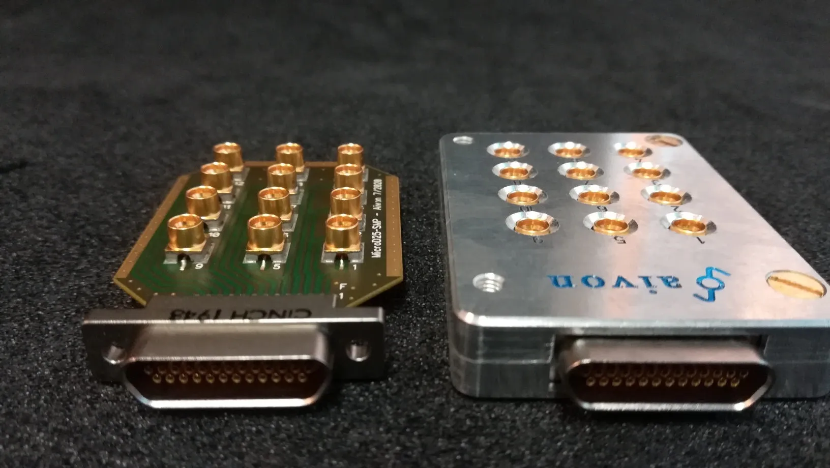 MicroD25 to 12 SMP adapter